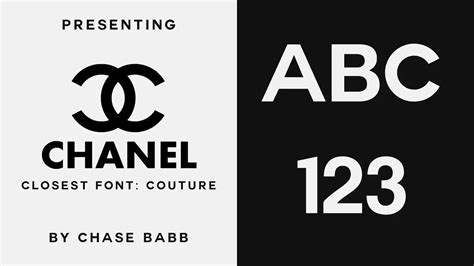 chanel font couture|Chanel font free download.